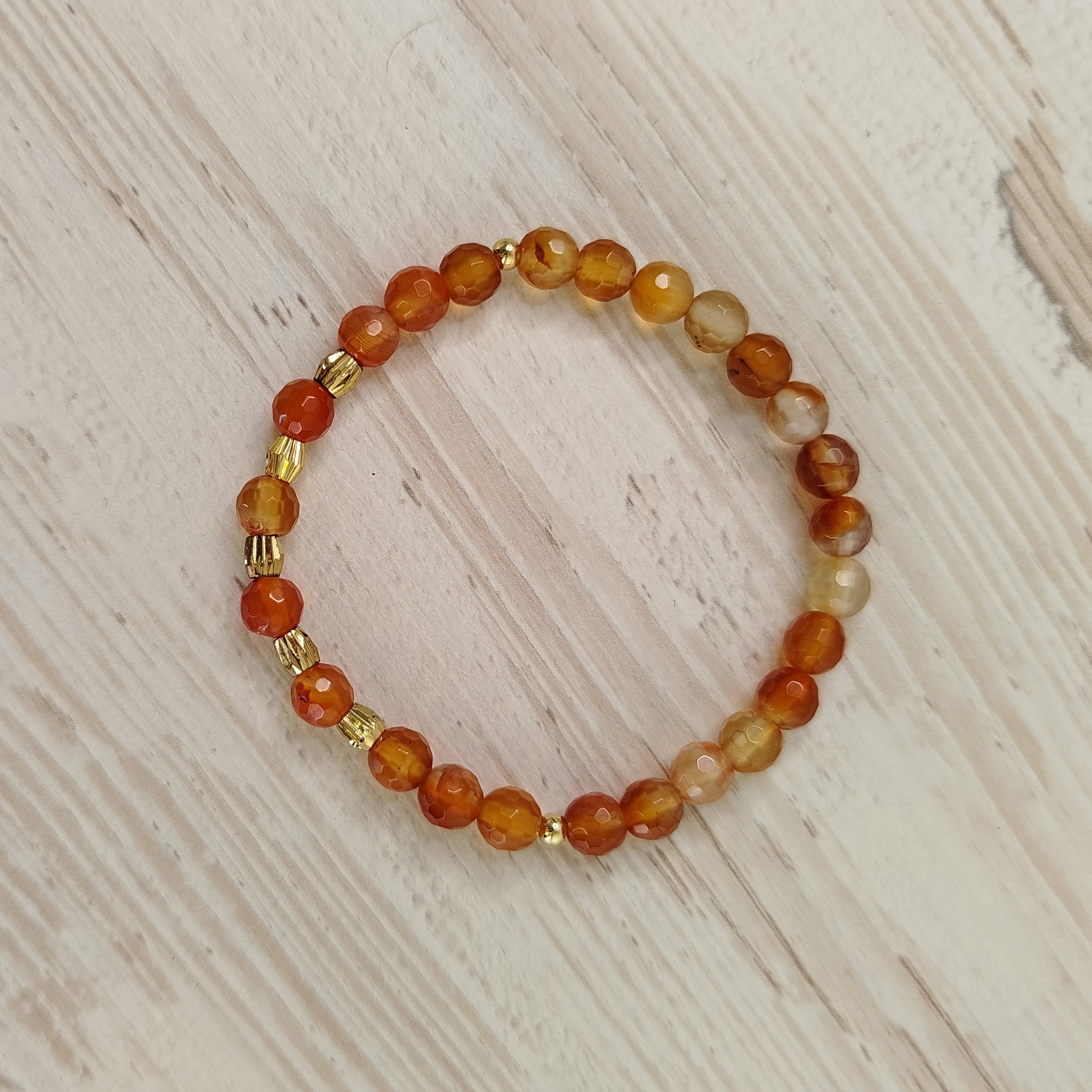 Pulsera Nárya - Cornalina para despertar tu fuego interior