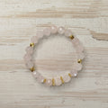 Pulsera Cuarzo Rosa Avyra | Sanación emocional · Limpieza