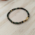 Pulsera Esmeralda Eirene | Sabiduría · Abundancia