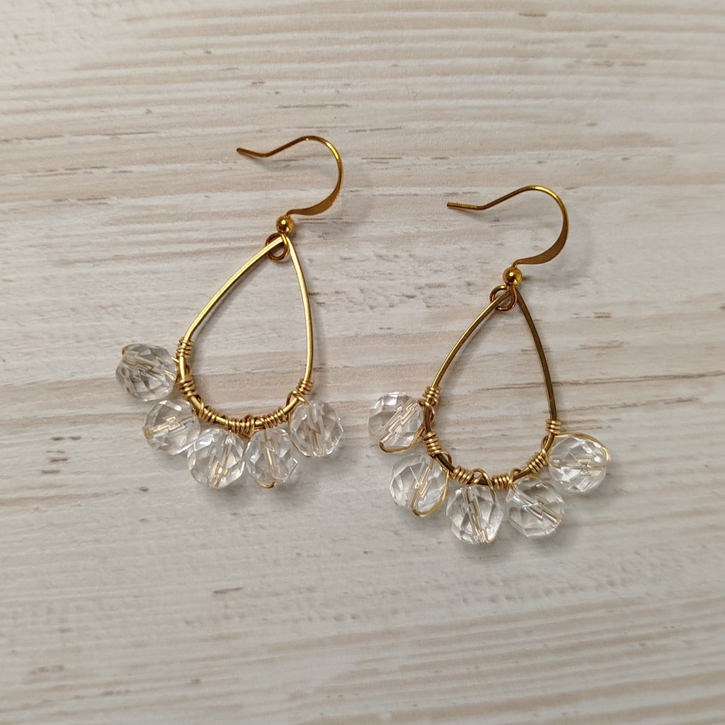Pendientes Cuarzo Luxa | Limpieza · Claridad mental