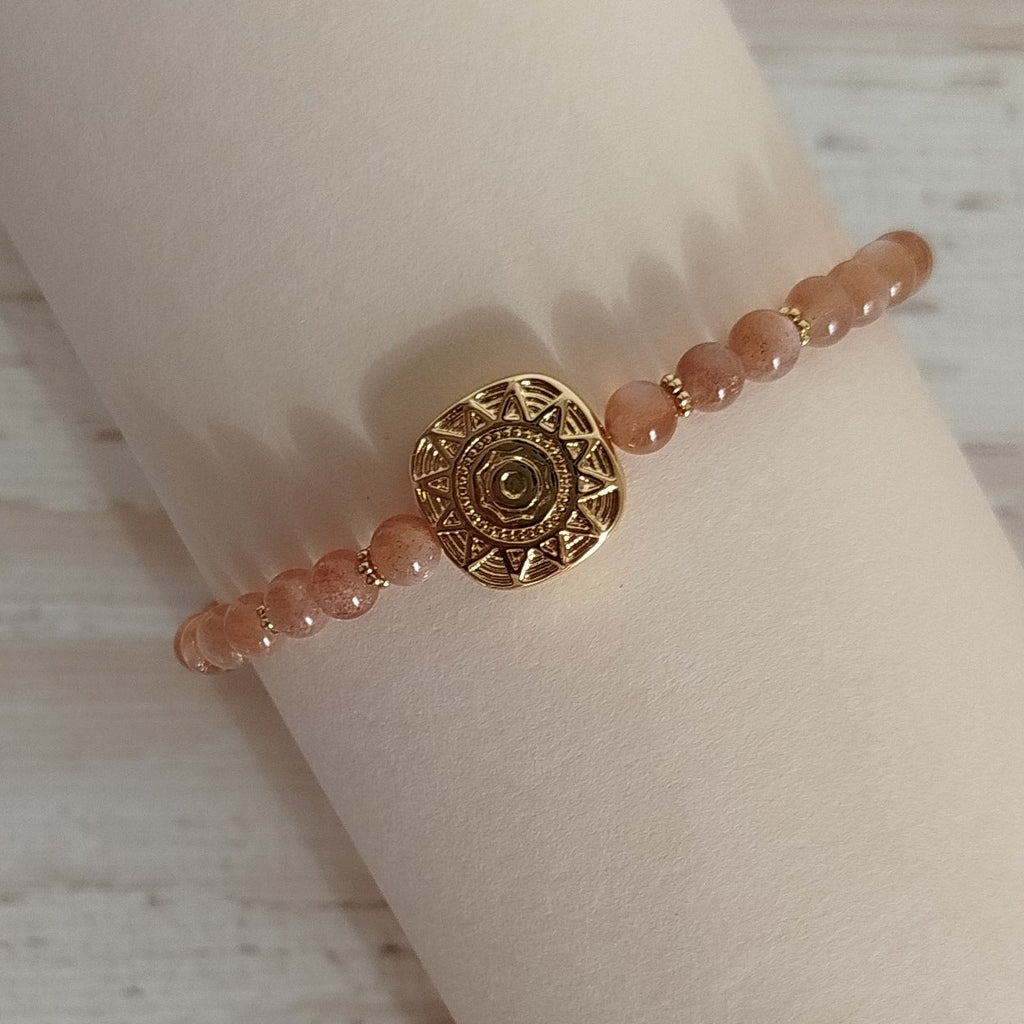 Pulsera Piedra Sol Dhaira | Motivación · Confianza
