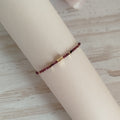 Pulsera Granate Grevara | Vitalidad · Confianza · Limpieza