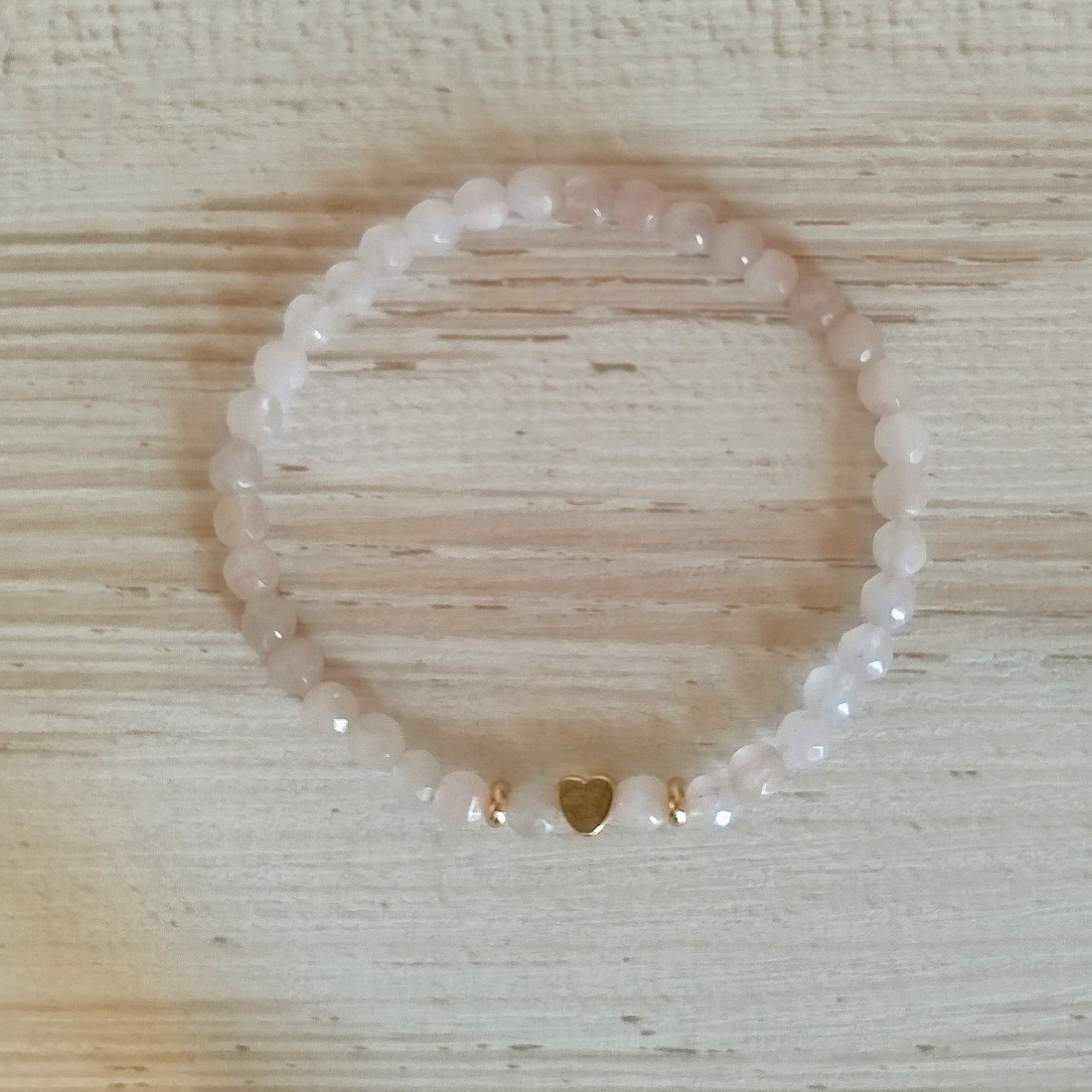 Pulsera cuarzo rosa Essa | Sanación emocional