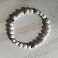 Pulsera Satha · Howlita para calma y conexión espiritual