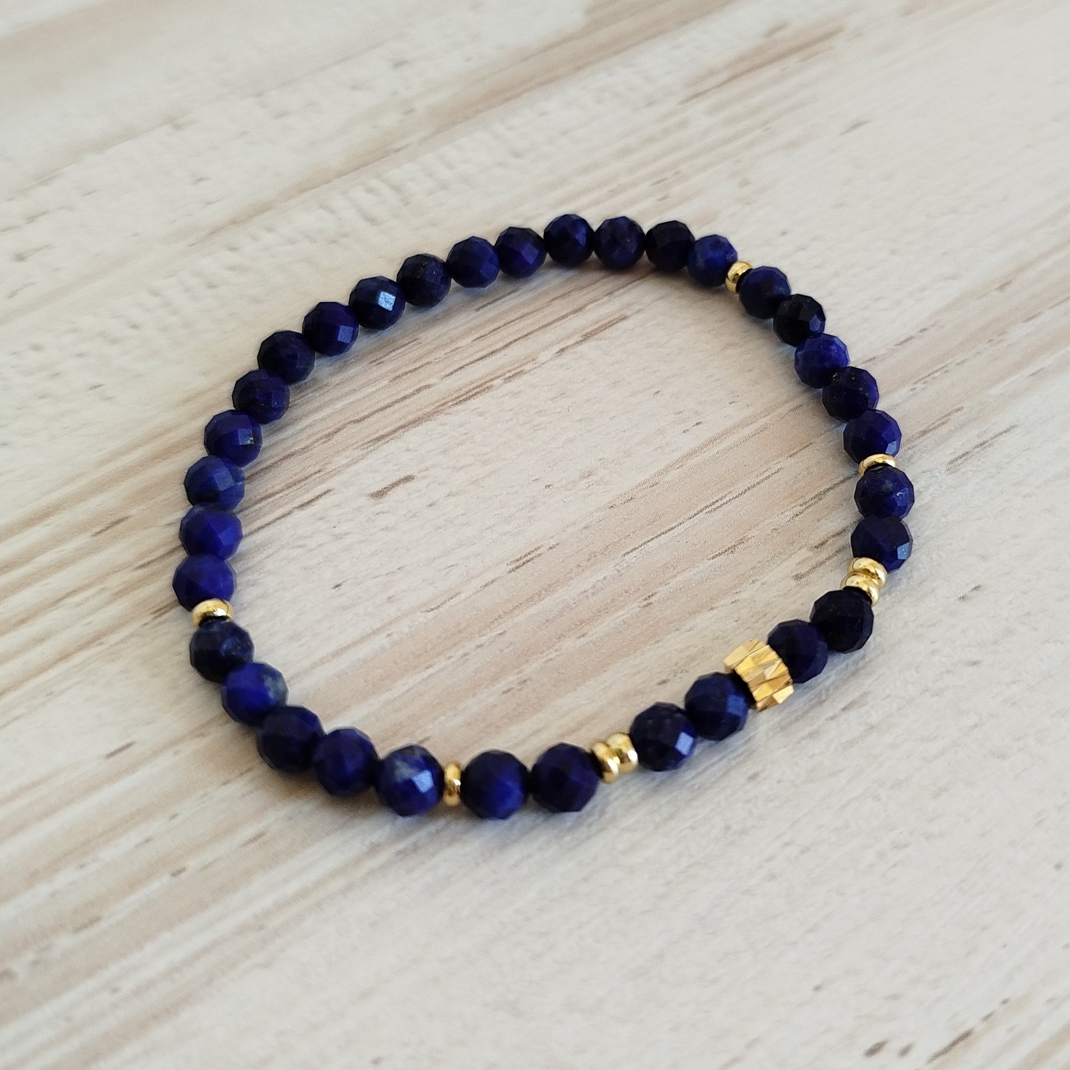 Pulsera Lapislázuli Svara | Protección · Calma · Comunicación · Intuición