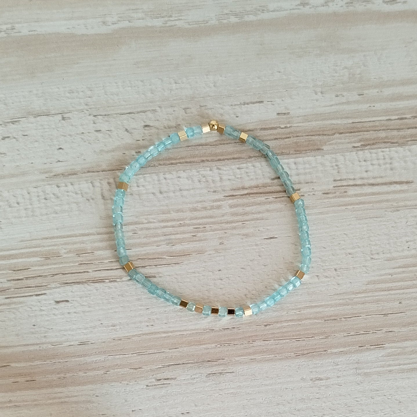 Pulsera topacio Medha | Comunicación · Claridad mental · Intuición