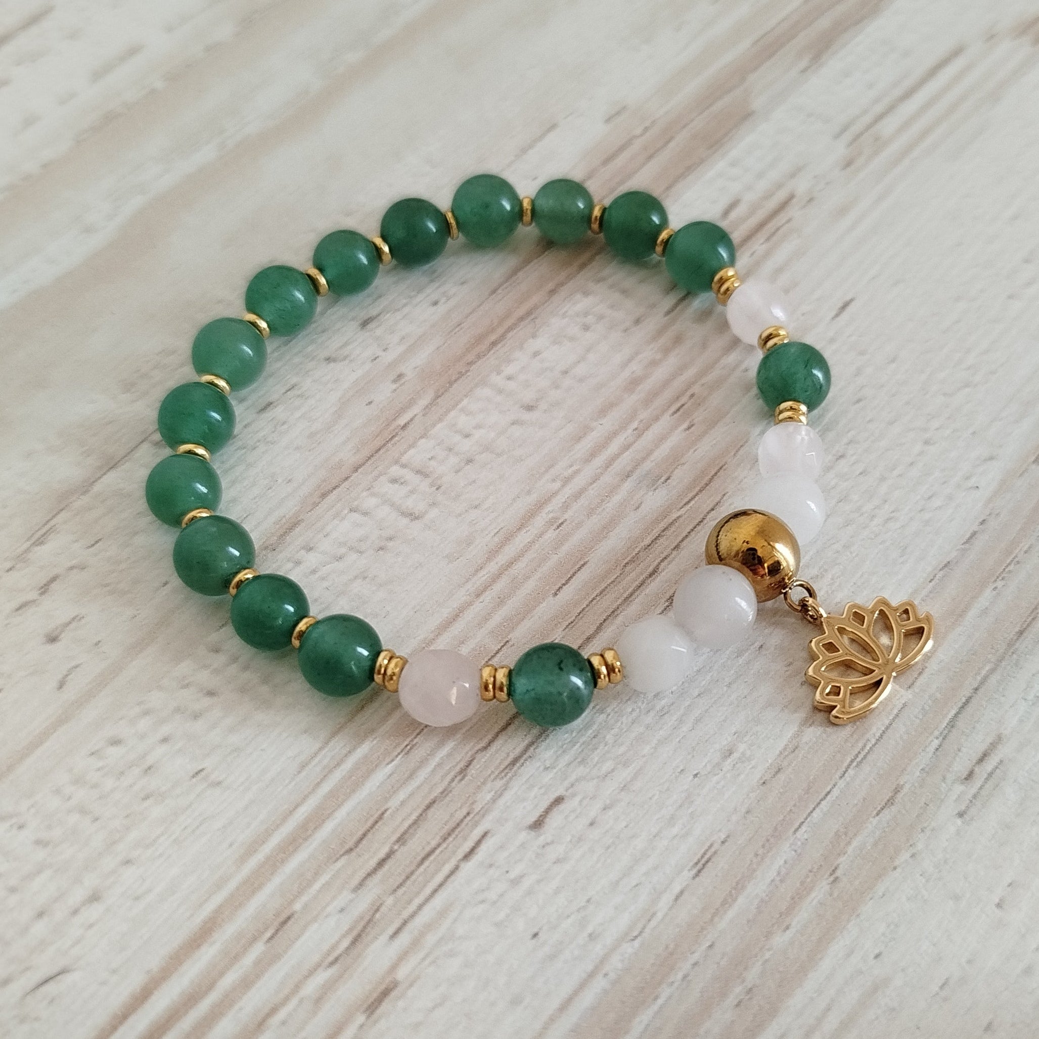 Pulsera Aventurina Padmira | Sanación emocional · Claridad mental · Confianza