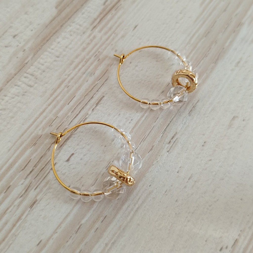 Pendientes Cuarzo Luxa | Limpieza · Claridad mental