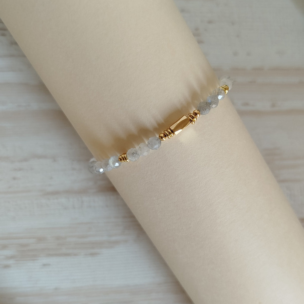 Pulsera labradorita Phyla | Protección · Limpieza · Claridad mental · Confianza · Intuición