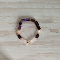 Pulsera Amatista y Cuarzo rosa Kathara | Protección · Calma · Limpieza