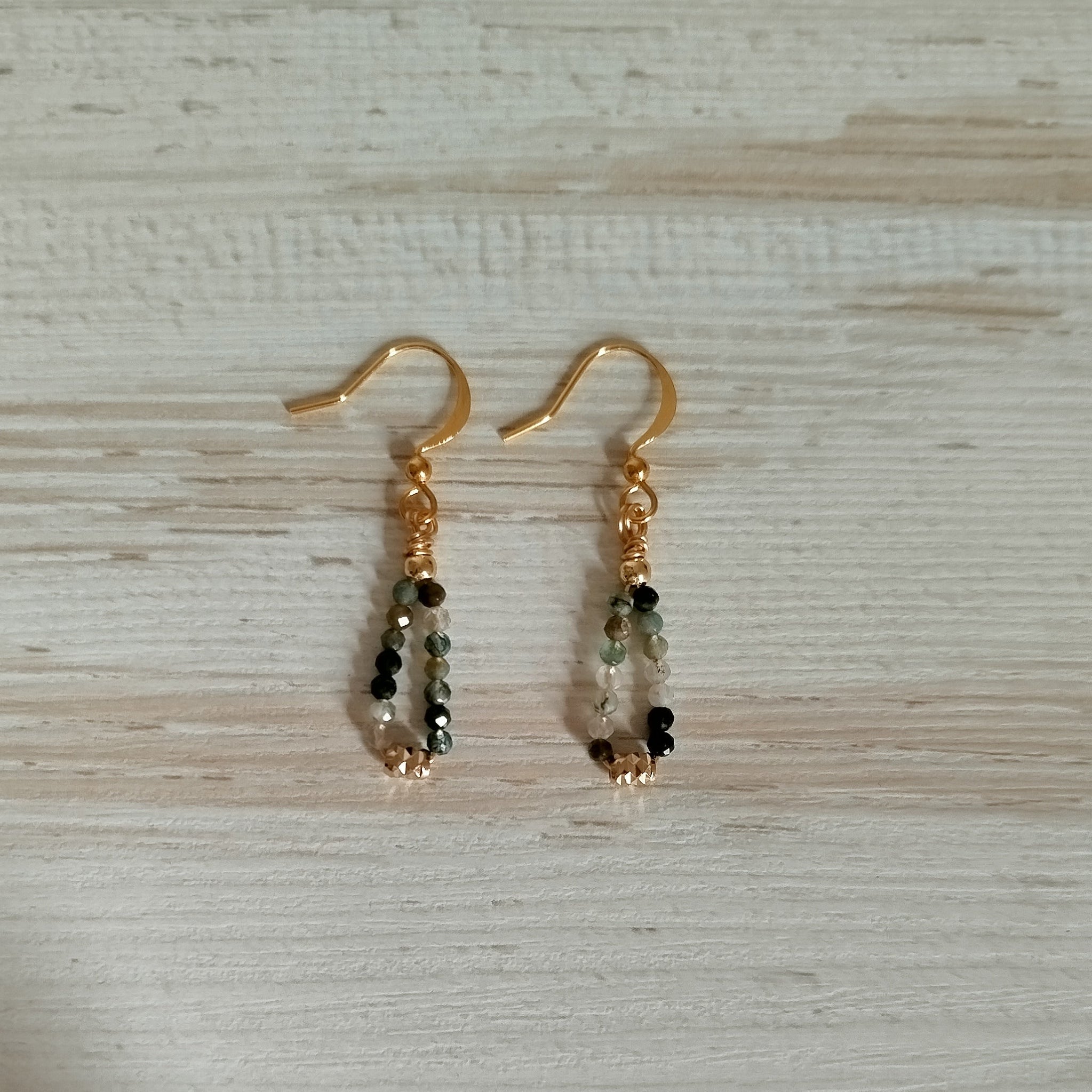 Pendientes Ágata Dhara | Enraizamiento · Limpieza · Claridad mental