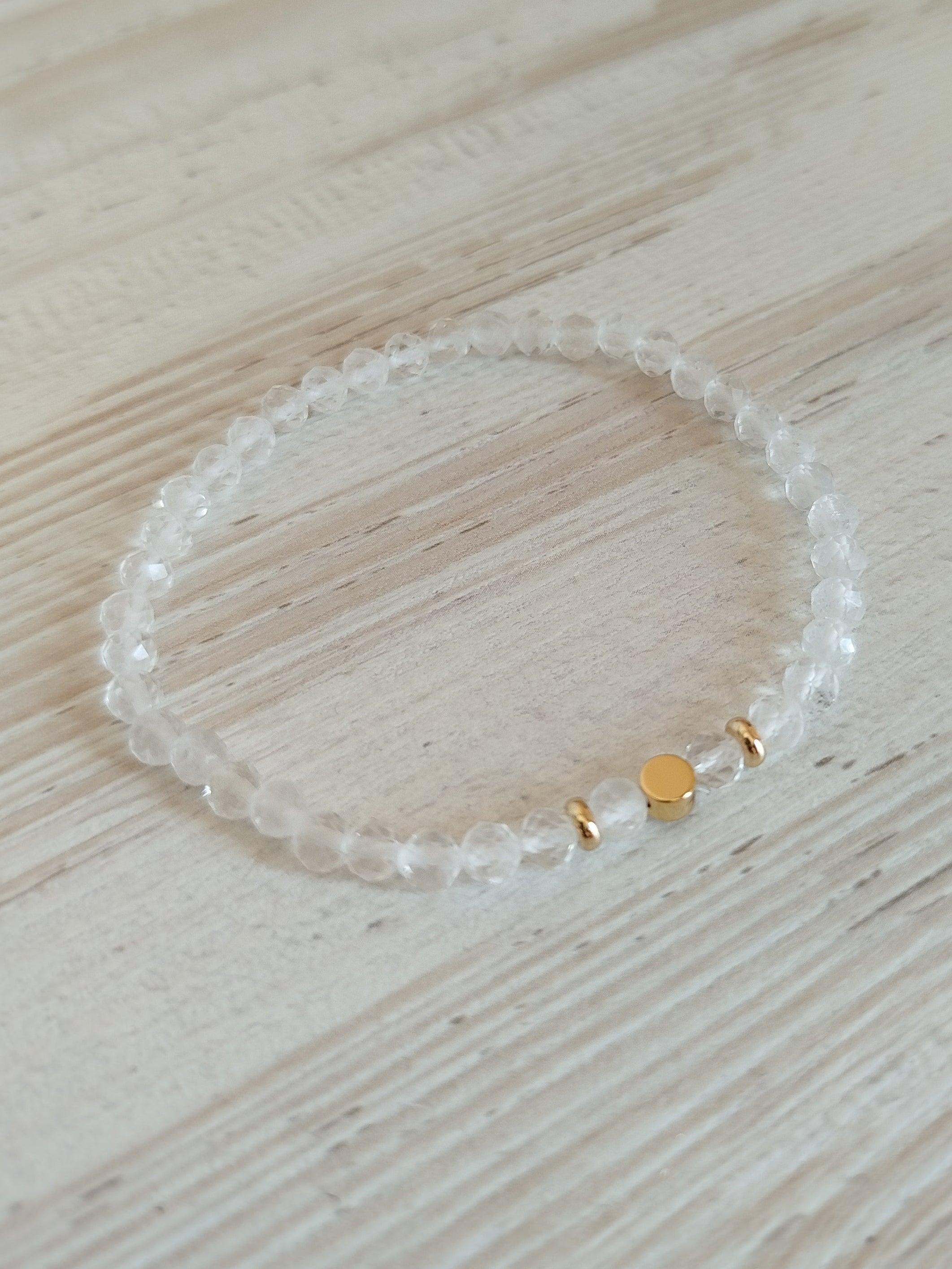 Pulsera Cuarzo transparente Essa | Claridad mental