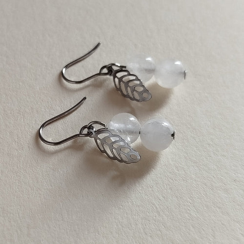 Pendientes Darina · Jade para calma y equilibrio