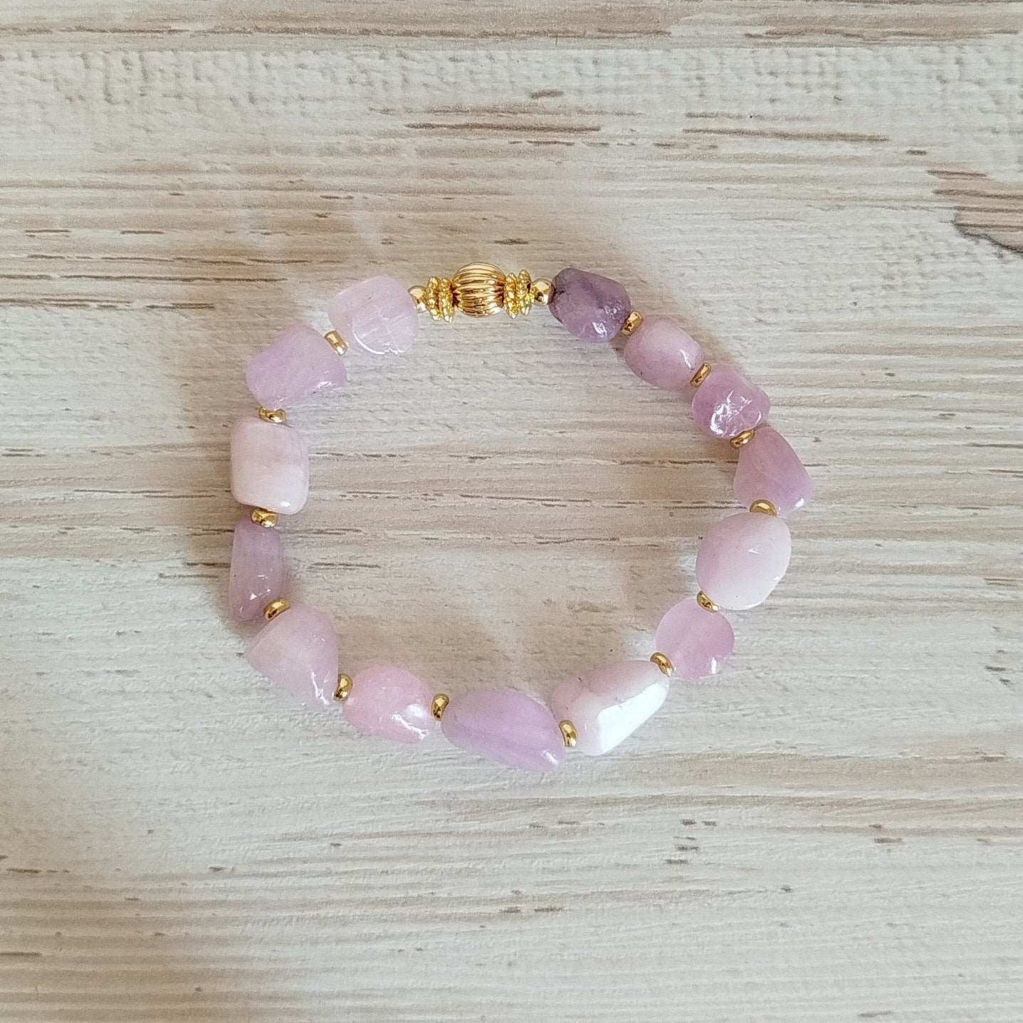 Pulsera Kunzita Liora | Calma · Sanación emocional · Confianza