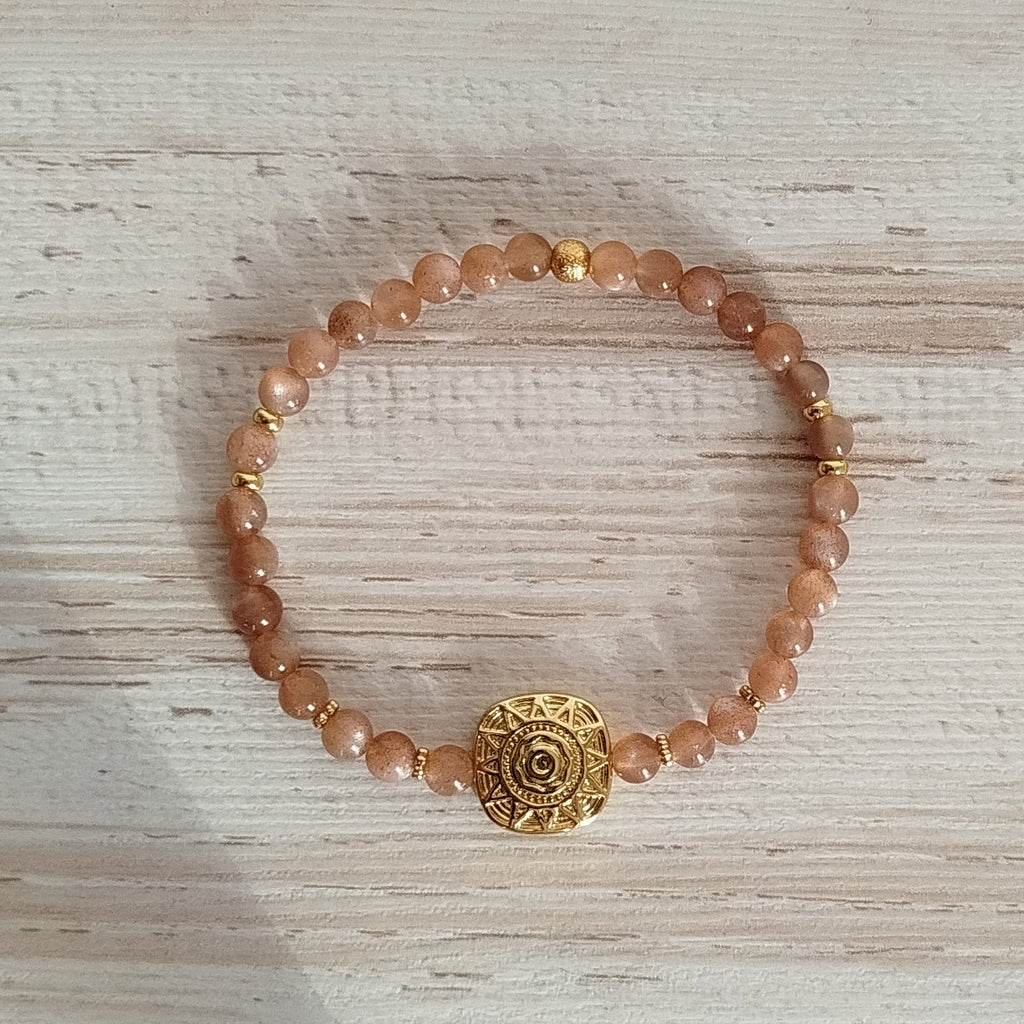 Pulsera Piedra Sol Dhaira | Motivación · Confianza
