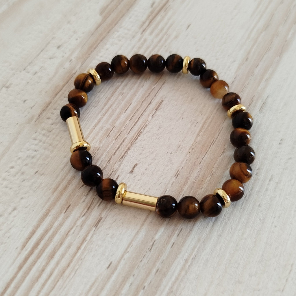 Pulsera ojo de tigre Phrona | Motivación · Confianza