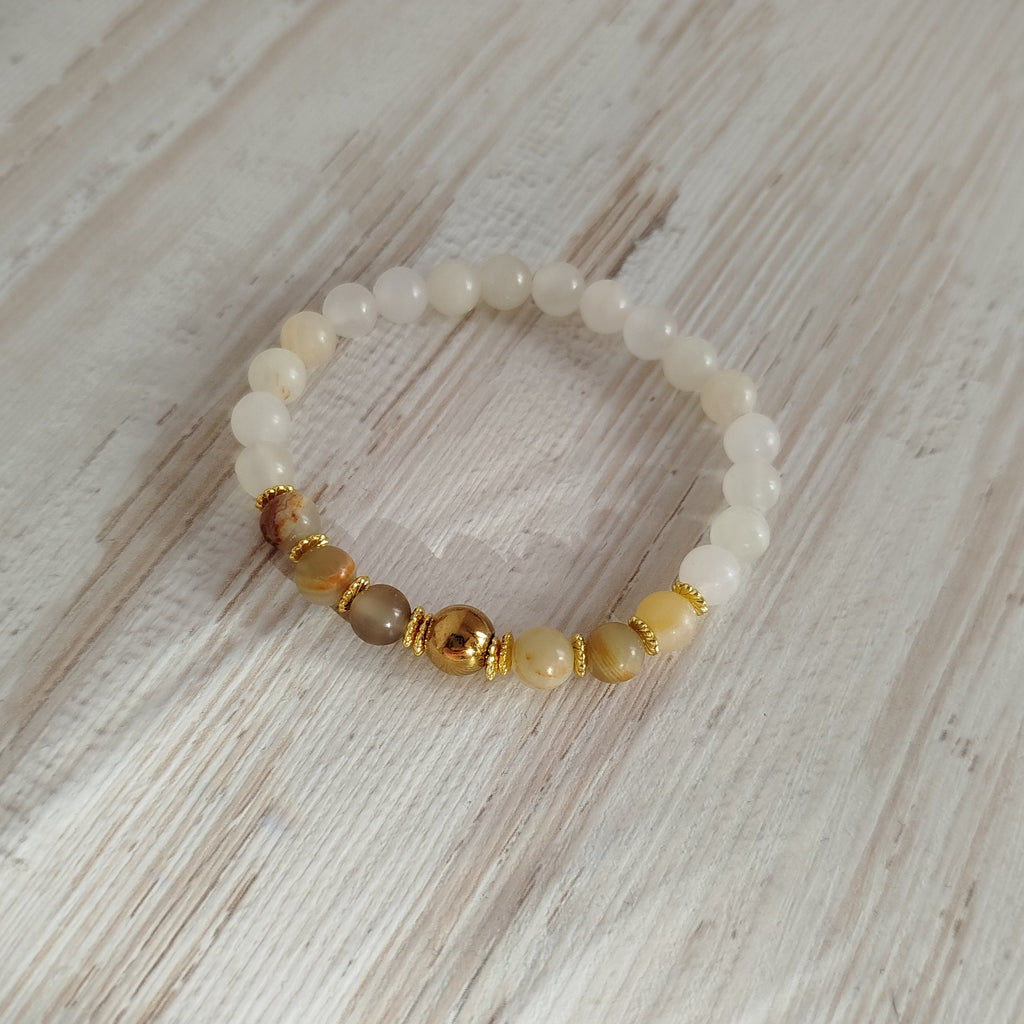 Pulsera Calcita Nirmalia | Limpieza · Sanación emocional