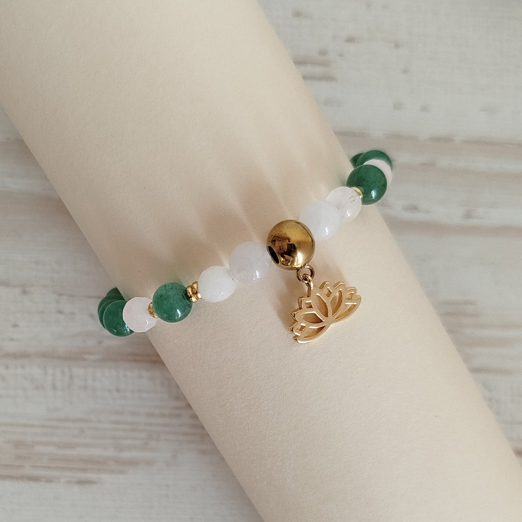 Pulsera Aventurina Padmira | Sanación emocional · Claridad mental · Confianza