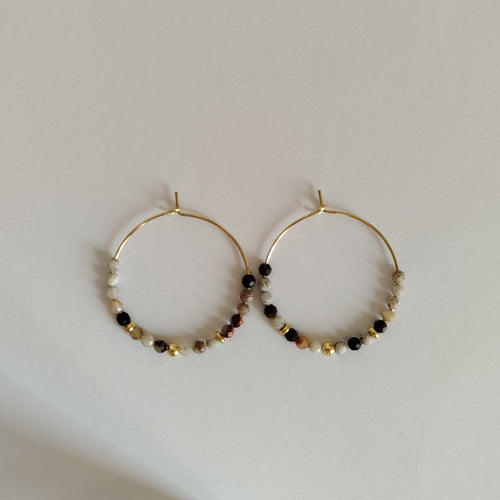 Pendientes Ágata Madya | Equilibrio · Claridad mental · Autoexpresión