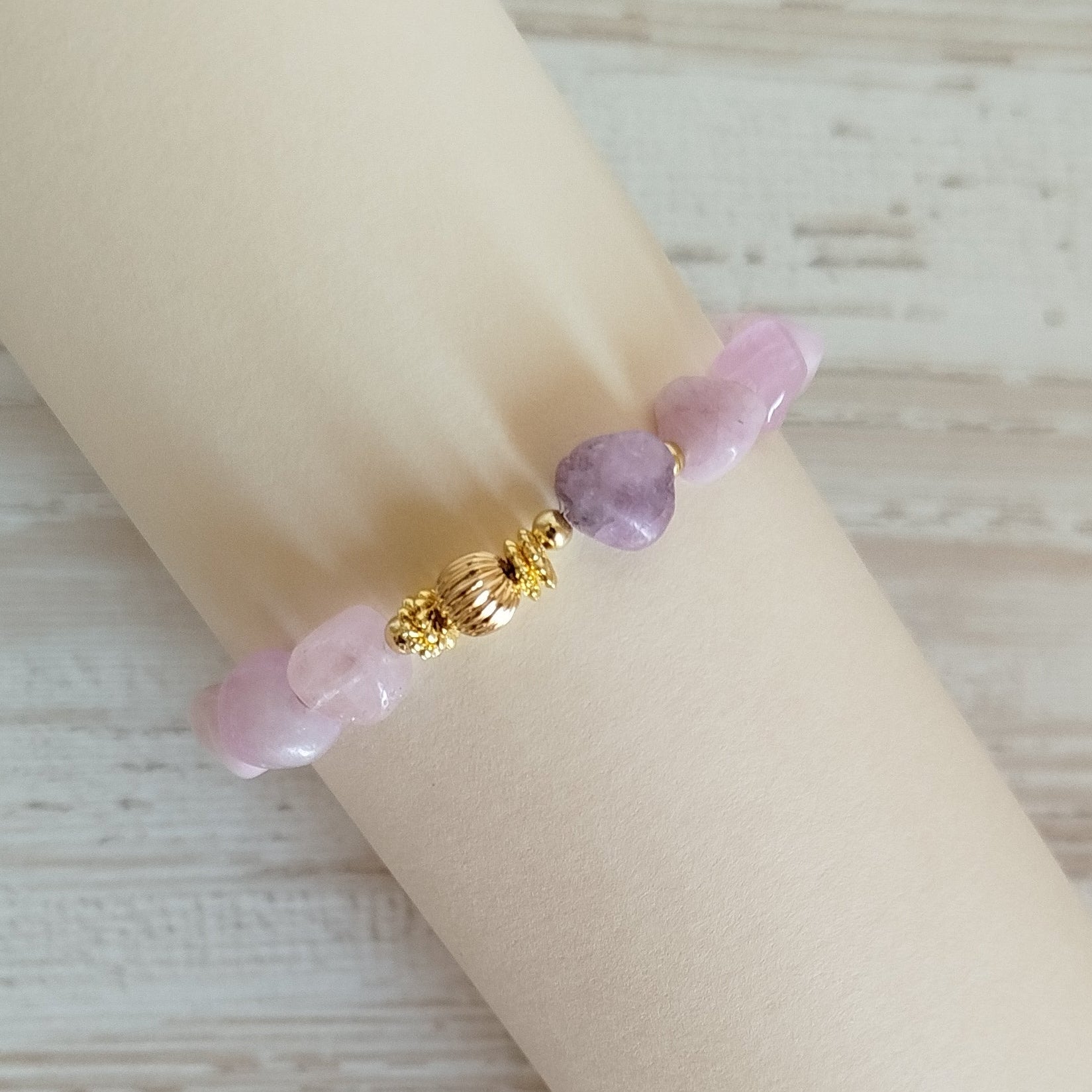 Pulsera Kunzita Liora | Calma · Sanación emocional · Confianza