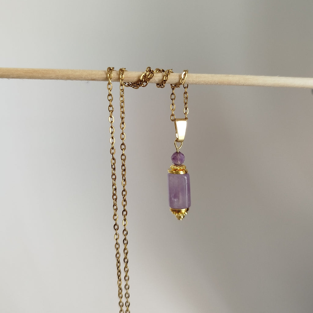 Collar de Amatista Serena | Calma · Protección
