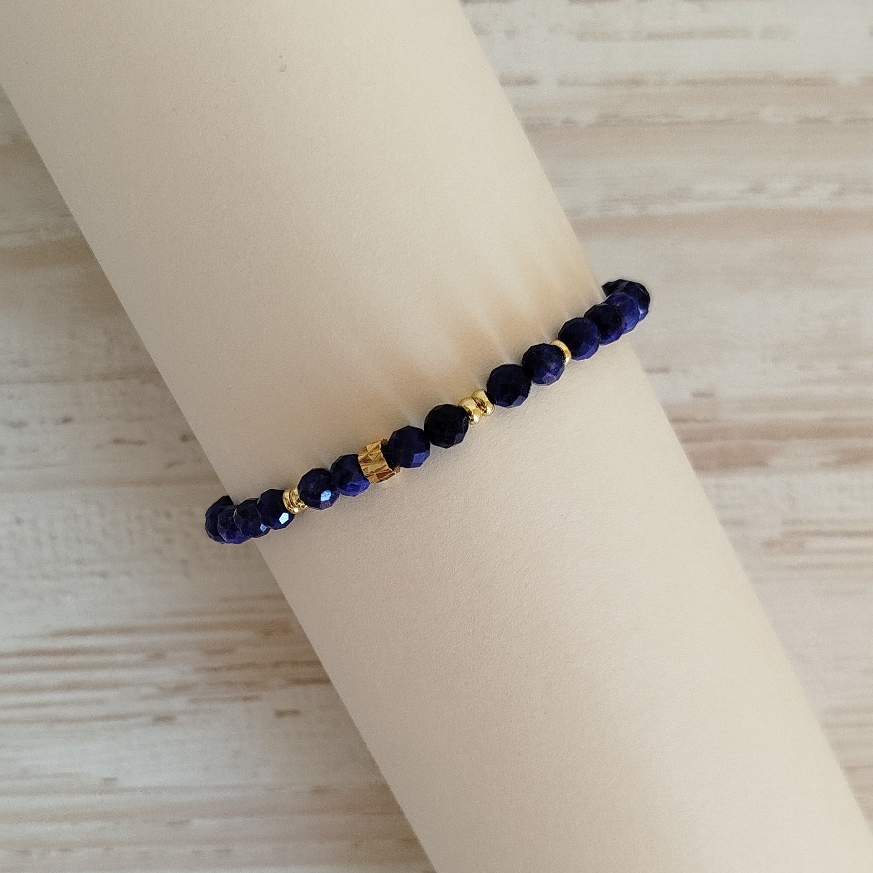 Pulsera Lapislázuli Svara | Protección · Calma · Comunicación · Intuición