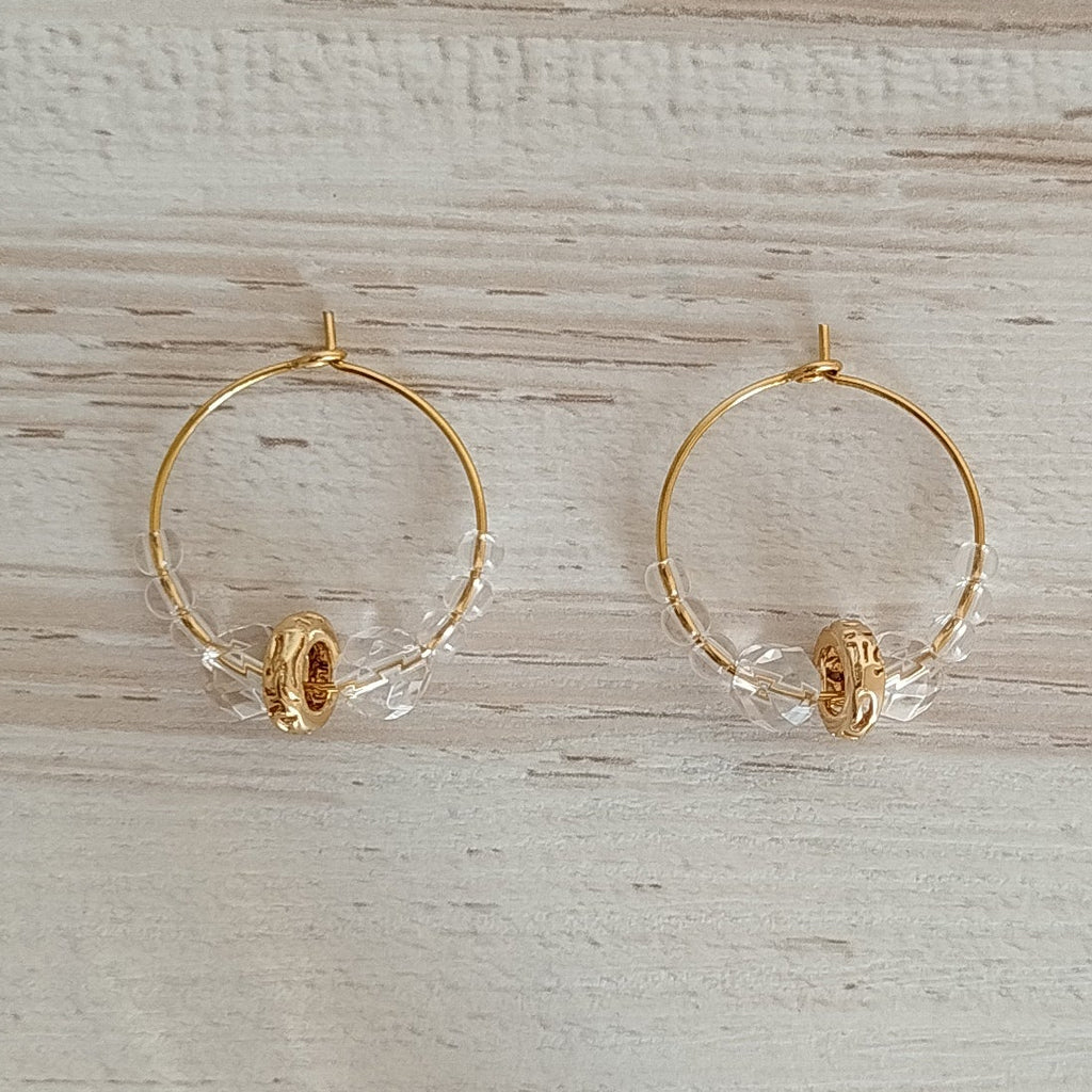 Pendientes Cuarzo Luxa | Limpieza · Claridad mental