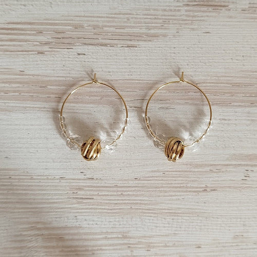 Pendientes Cuarzo Luxa | Limpieza · Claridad mental