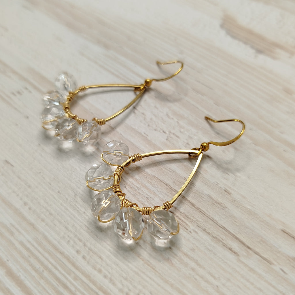 Pendientes Cuarzo Luxa | Limpieza · Claridad mental